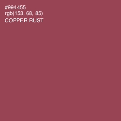 #994455 - Copper Rust Color Image
